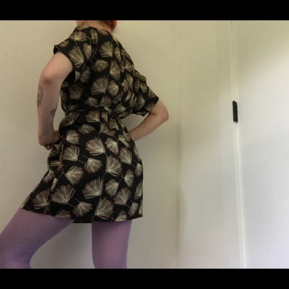 Forever 21 Shoulder Slit Black Mini Dress - Picture 3 of 14